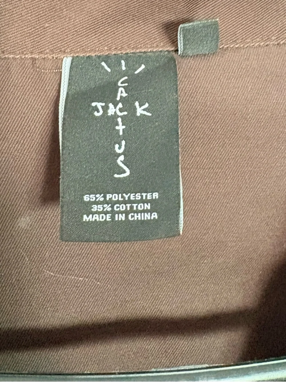 Cactus Jack by Travis Scott x McDonald's Billions Served Work Jacket. Sz S - Picture 4 of 8